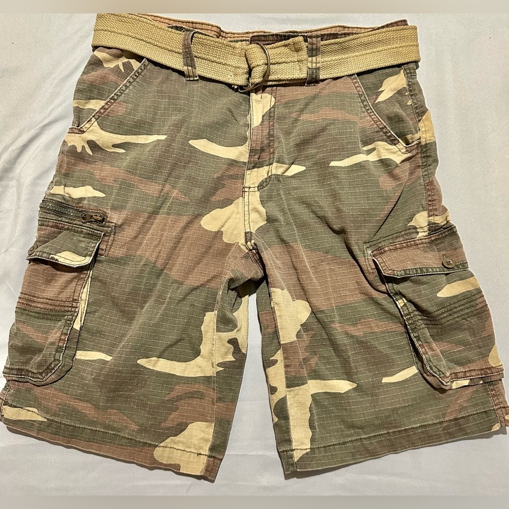Men's Camouflage Cargo Shorts
